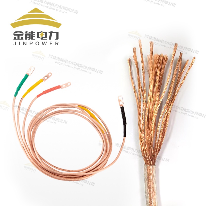 電力專用高壓接地線 可攜帶三相短路接地線