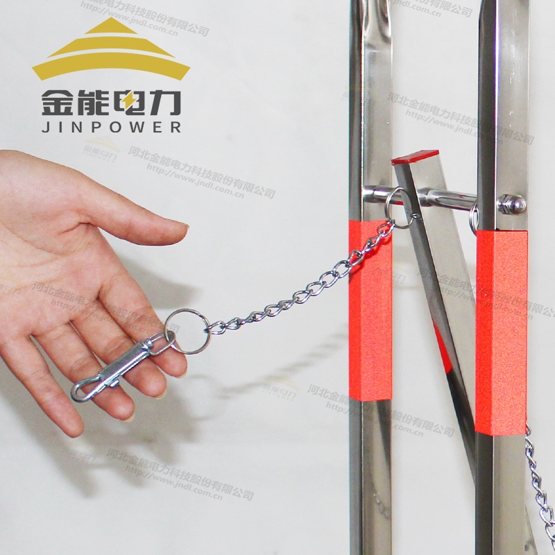 不銹鋼拱形伸縮圍欄紅白相間 帶輪子1.1-1.5米